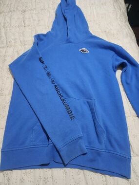 Abercrombie & Fitch Kids Royal Blue Crewneck Hoodie